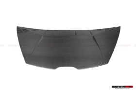 DarwinPRO 2015-2025 Lamborghini Huracan LP610 & LP580 & EVO Convert Tecnica Style Dry Carbon Fiber Hood - image 5