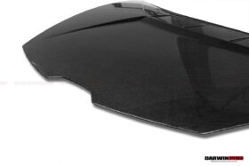 DarwinPRO 2015-2025 Lamborghini Huracan LP610 & LP580 & EVO Convert Tecnica Style Dry Carbon Fiber Hood - image 6