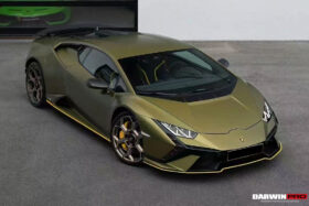 DarwinPRO 2015-2025 Lamborghini Huracan LP610 & LP580 & EVO Convert Tecnica Style Side Skirts - image 2