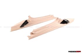 DarwinPRO 2015-2025 Lamborghini Huracan LP610 & LP580 & EVO Convert Tecnica Style Side Skirts - image 7