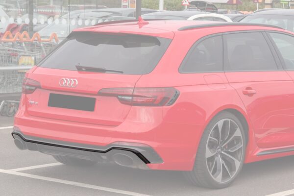 DarwinPRO 2017-2024 Audi RS4 B9 Carbon Fiber Rear Diffuser Trim Lip
