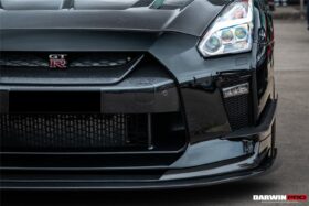 DarwinPRO 2017-2023 Nissan GTR R35 EBA BKSS Style Carbon Fiber Front Lip - image 2