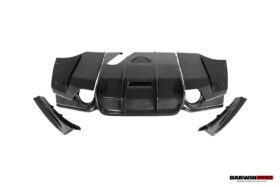 DarwinPRO 2013-2019 BMW 3 Series F30 F35 M-Tech GV Style Carbon Fiber Rear Lip with undertray - image 8