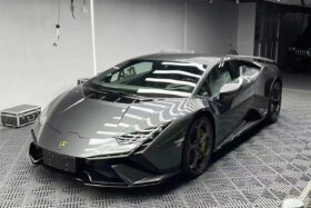 DarwinPRO 2015-2025 Lamborghini Huracan LP610 & LP580 & EVO Convert Tecnica Style Dry Carbon Fiber Hood - image 2