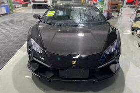 DarwinPRO 2015-2025 Lamborghini Huracan LP610 & LP580 & EVO Convert Tecnica Style Dry Carbon Fiber Hood - image 3