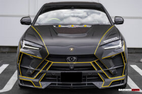 DarwinPRO 2018-2025 Lamborghini URUS BKSS Part Carbon Fiber Hood And Front Bumper | Fits URUS, S, Performante - image 8