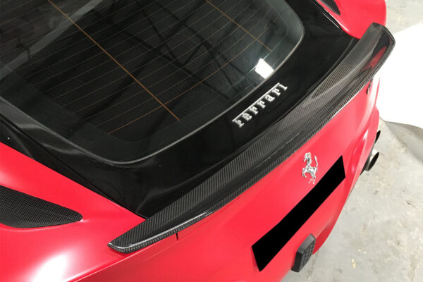 DarwinPRO 2012-2017 Ferrari F12 Berlinetta DC Style  Carbon Fiber Trunk Spoiler