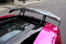 DarwinPRO 2004-2014 Lamborghini Gallardo DC-II Style Carbon Fiber Trunk Spoiler Wing - image 1