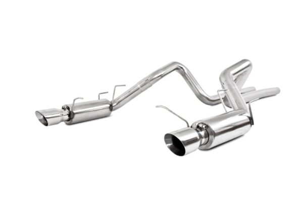 MBRP 2011-2014 Ford Mustang GT 5.0L 3-Inch Cat-Back Exhaust - Race Profile, T409 Stainless