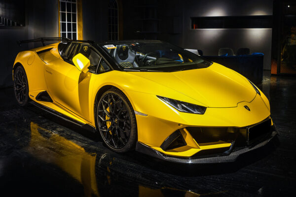 DarwinPRO 2019-2023 Lamborghini Huracan EVO 4WD OD Style Dry Carbon Front Lip