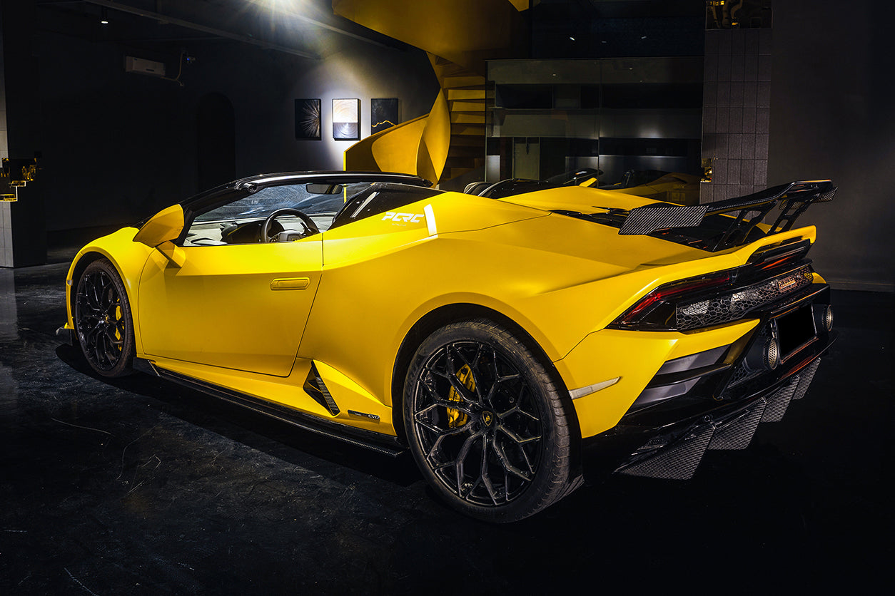 DarwinPRO 2019-2023 Lamborghini Huracan EVO OD Style Dry Carbon Side Skirts Under Board