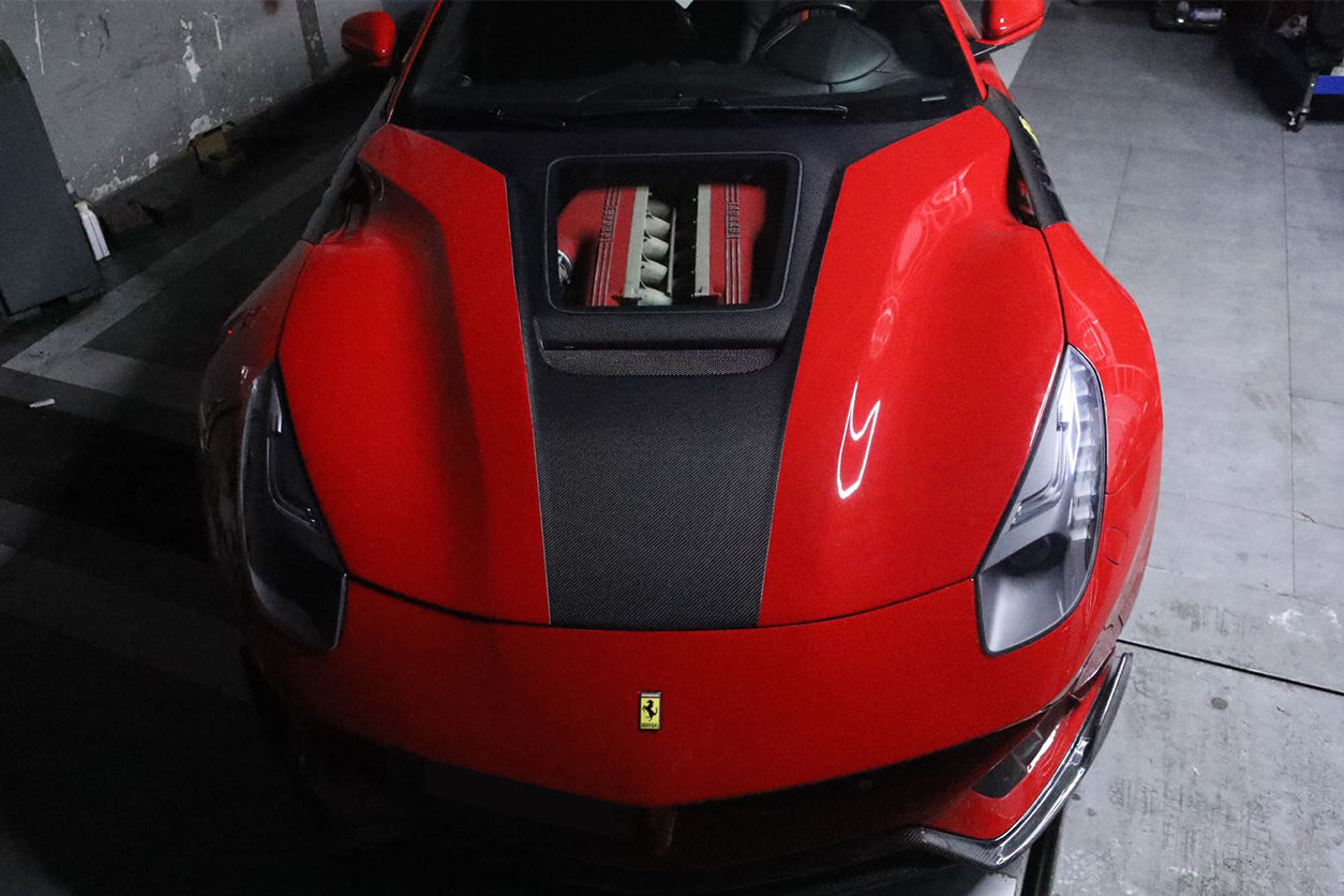 DarwinPRO 2012-2017 Ferrari F12 Berlinetta IMP Performance Carbon Fiber Hood - FF Performance