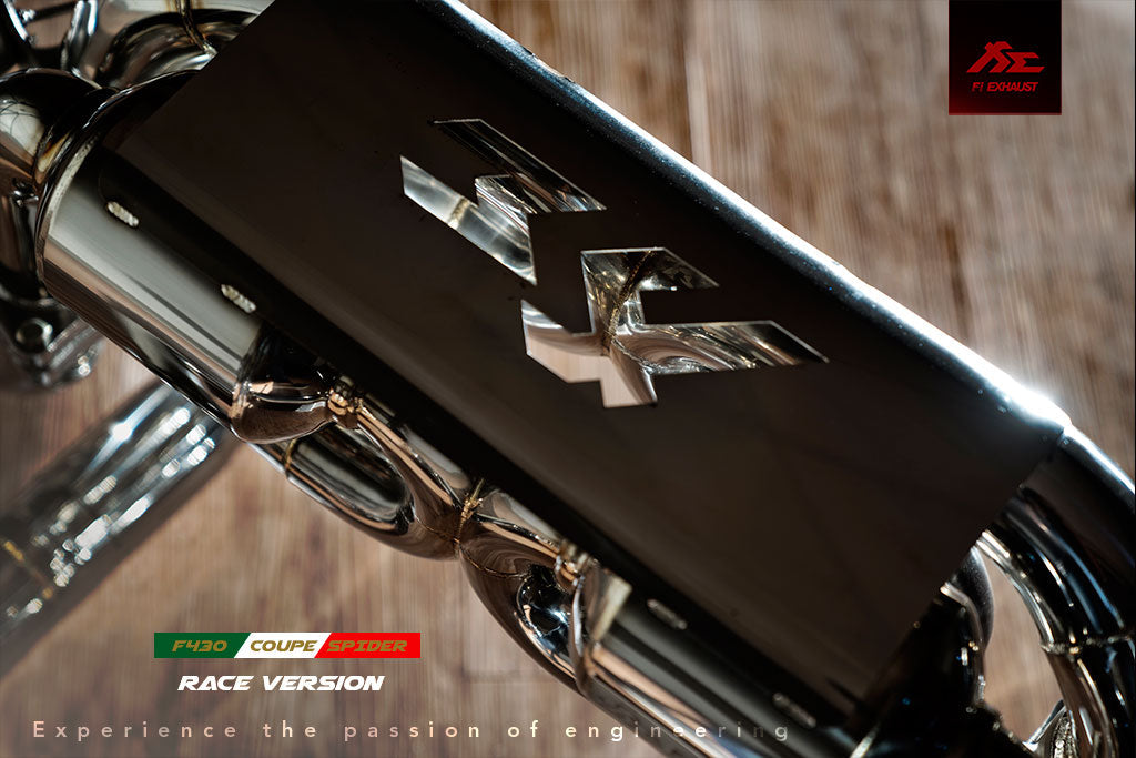 Fi EXHAUST F430 Race Version Catless Downpipe - Image 5