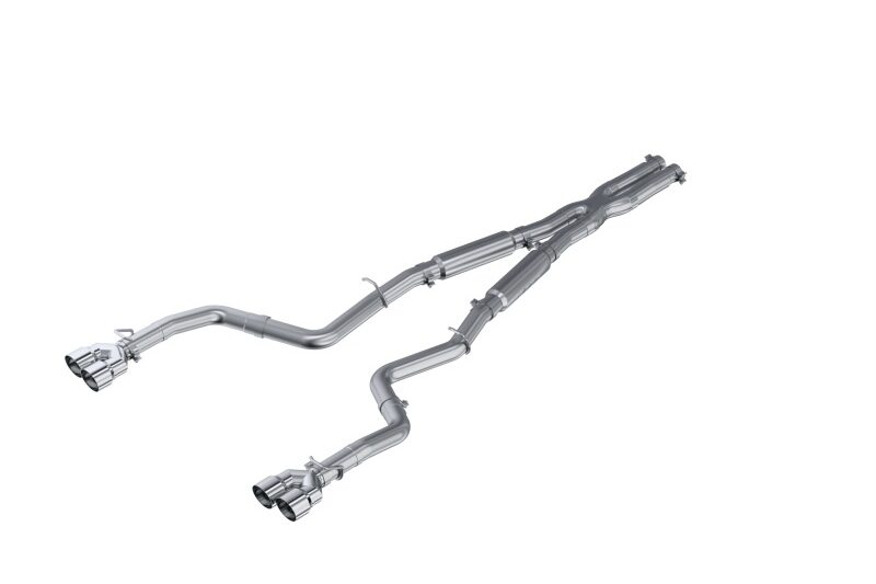 MBRP 2015-2016 Dodge Challenger R/T 5.7L 3-Inch Cat-Back Exhaust - Street Profile, Aluminized Steel