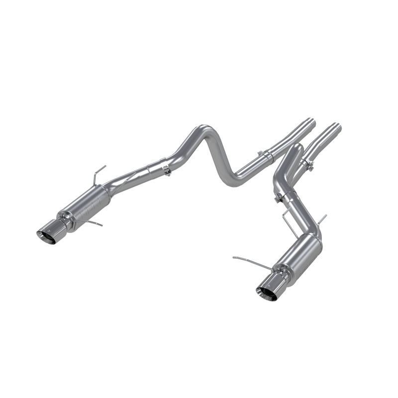 MBRP S7264409 cat-back exhaust for the 2011-2014 Mustang GT &mdash; view 2