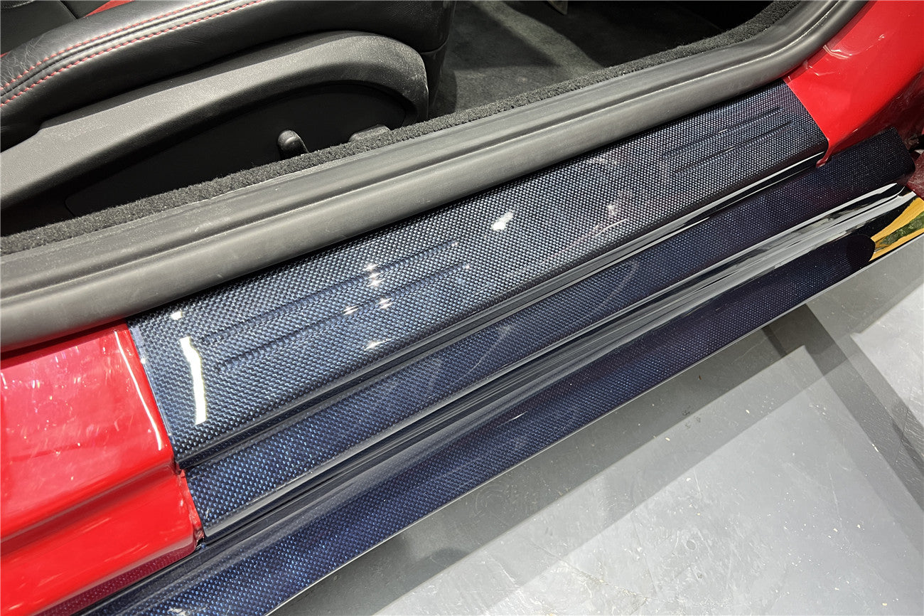 DarwinPRO 2017-2026 Ferrari 812 Superfast / GTS OE Style Carbon Fiber Door Sills
