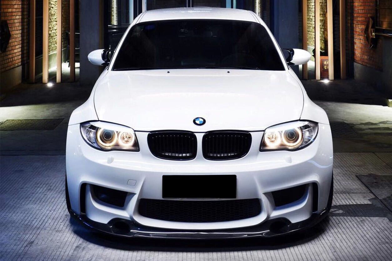 DarwinPRO 2011-2012 BMW 1M RZS Style Carbon Fiber Front Lip