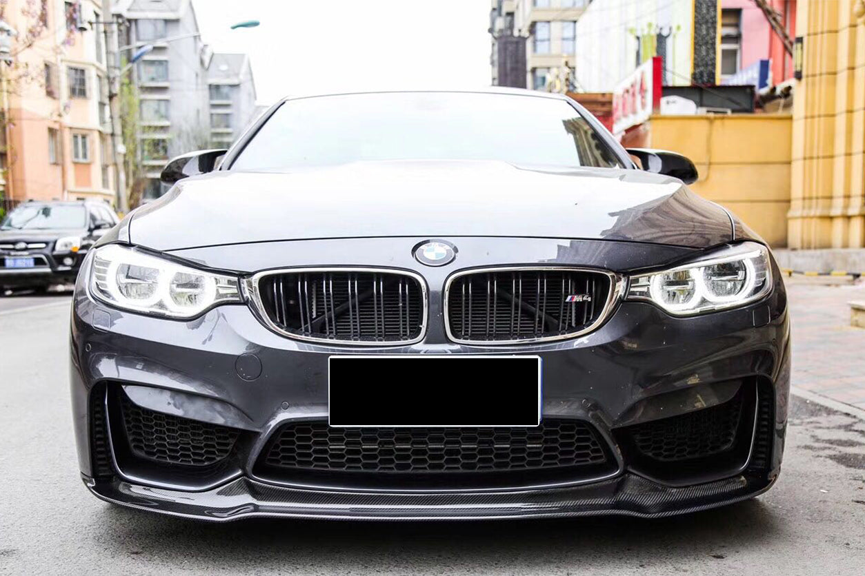 DarwinPRO 2014-2020 BMW M3 F80 M4 F82 VRS Style Carbon Fiber Front Lip