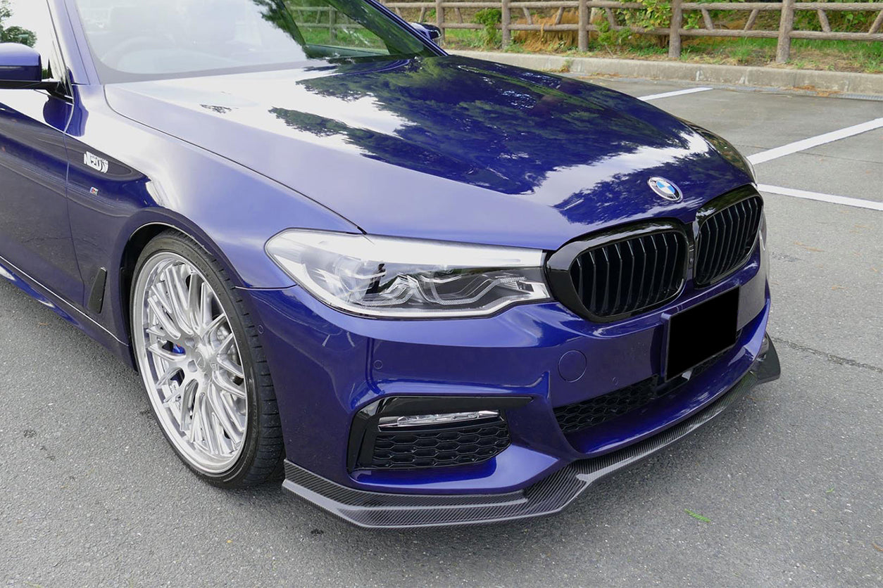 DarwinPRO 2017-2019 BMW 5 Series G30 G38 M-TECH ECC Style Carbon Fiber Front Lip