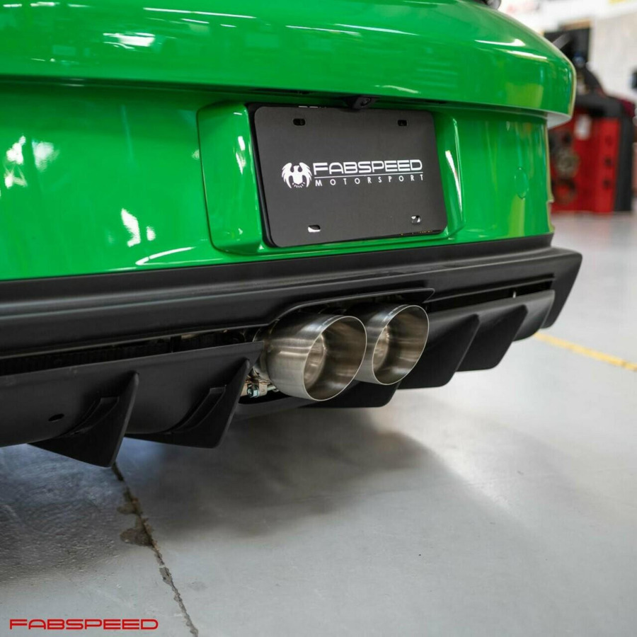 Fabspeed Speedster Valvetronic Nordschleife Cat-Back for Porsche 992 GT3