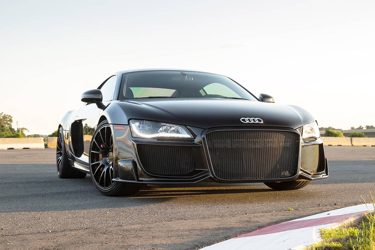 DarwinPRO 2006-2015 Audi R8 Partial Carbon Fiber Front Bumper DarwinPRO (DPGT) Fits Coupe | Spyder
