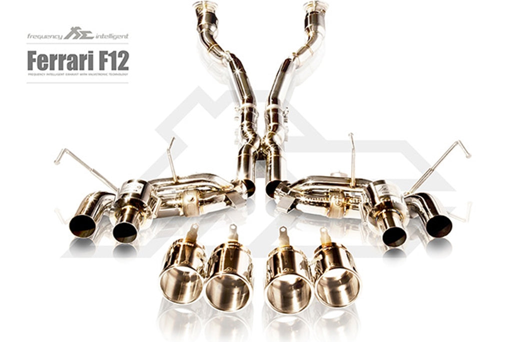 Fi EXHAUST F12 / F12tdf F12 BerLinetta 2012 2017 Catless Downpipe for Ferrari F12 - Image 5