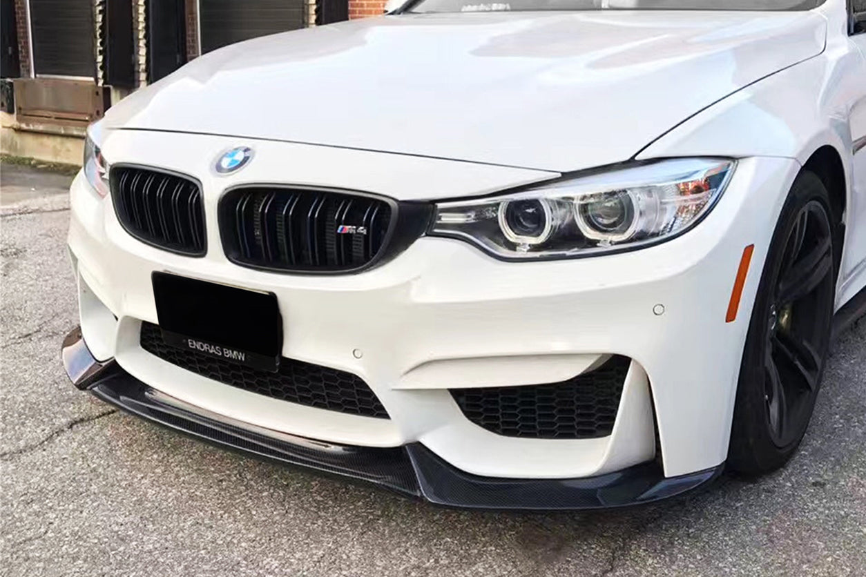DarwinPRO 2014-2020 BMW M3 F80 & M4 F82 VA Style Carbon Fiber Front Lip