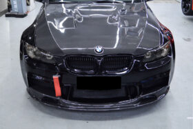 DarwinPRO 2008-2012 BMW M3 E90 E92 E93 VRS Style Carbon Fiber Front Lip With Undertray - image 1