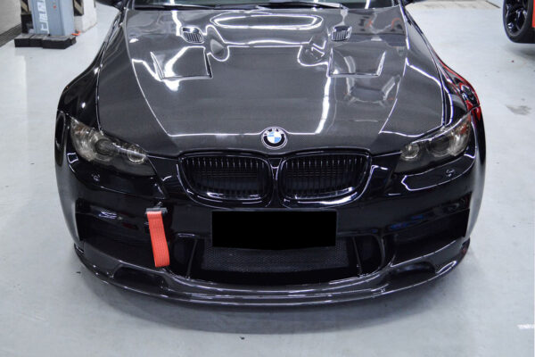 DarwinPRO 2008-2012 BMW M3 E90 E92 E93 VRS Style Carbon Fiber Front Lip With Undertray