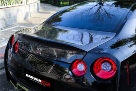 DarwinPro Aerodynamics DarwinPRO GTR R35 DLK Style Carbon Fiber Trunk Fits CBA DBA EBA