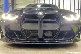 DarwinPRO 2021-UP BMW M3 G80 M4 G82 G83 CSL Style DRY Carbon Fiber Grille (FOR ACC CAR) - image 1