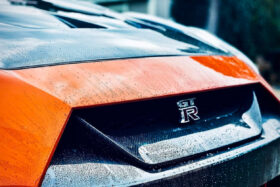 DarwinPro Aerodynamics DarwinPRO GTR R35 EBA OE Style Carbon Fiber Grille