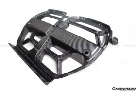 DarwinPRO 2021-UP BMW M3 G80 M4 G82 G83 OD Style DRY Carbon Fiber Grille (NO ACC) - image 10