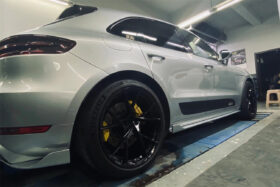DarwinPRO 2014-2017 Porshe Macan GTS & Turbo & S ATS Style Carbon Fiber Side Skirts - image 1
