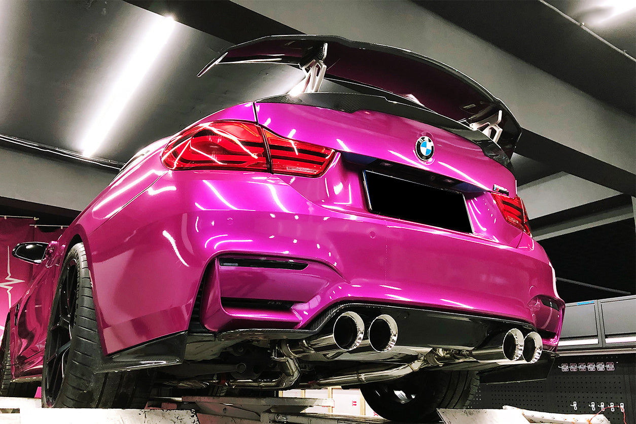 DarwinPRO 2014-2020 BMW M3 F80 & M4 F82 SM Style Carbon Fiber Rear Lip