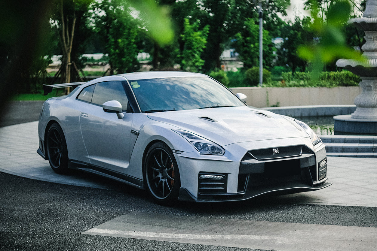 DarwinPro Aerodynamics DarwinPRO GTR R35 CBA DBA Ver17 NSM Style Partial Carbon Fiber Full Body Kit
