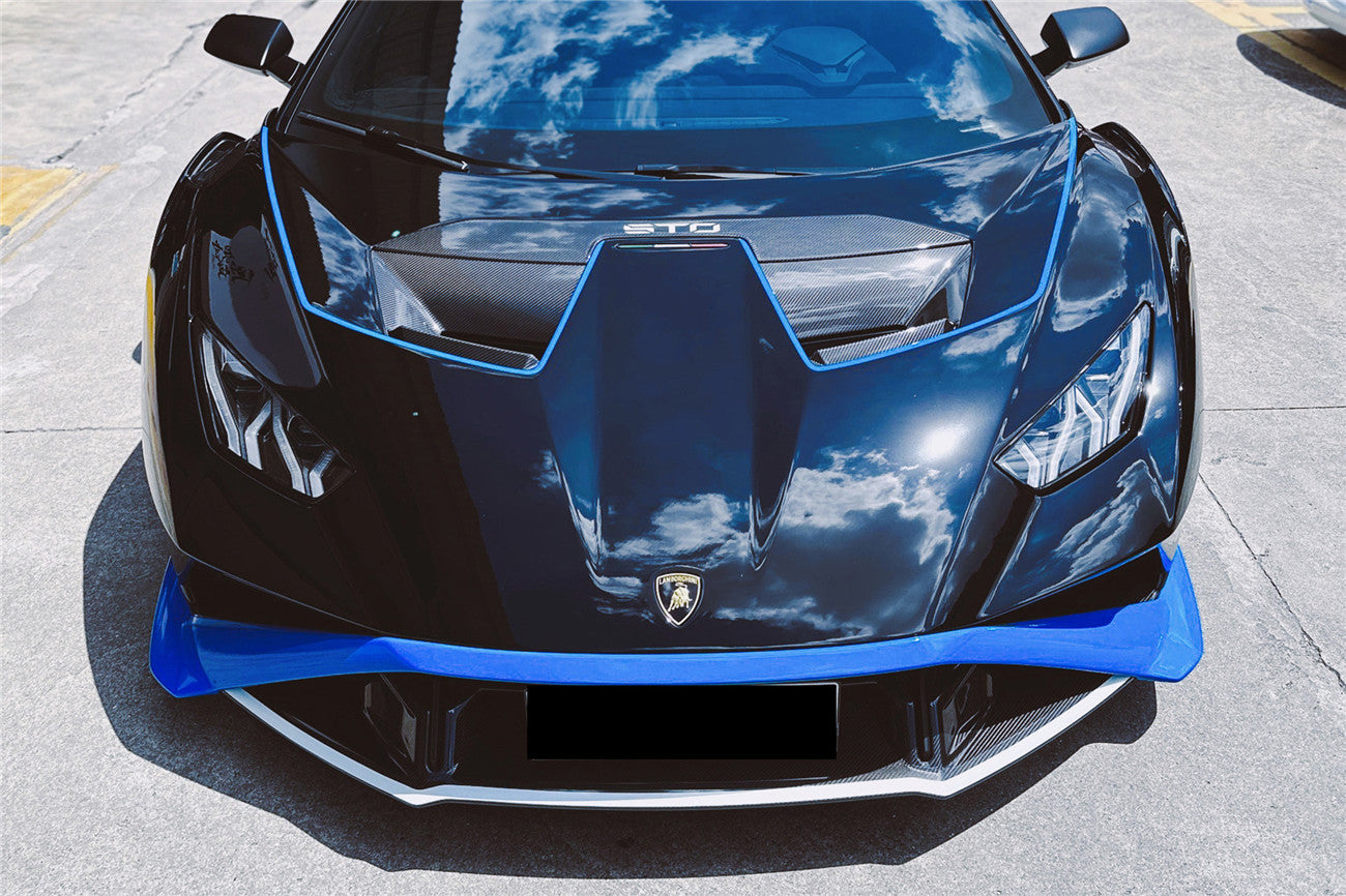 DarwinPRO 2021-UP Lamborghini Huracan STO Dry Carbon Fiber Hood Vents