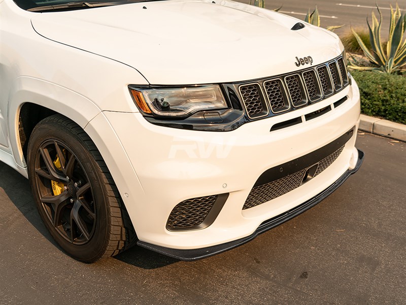 RW Carbon Jeep SRT/Trackhawk RWS Carbon Fiber Front Lip