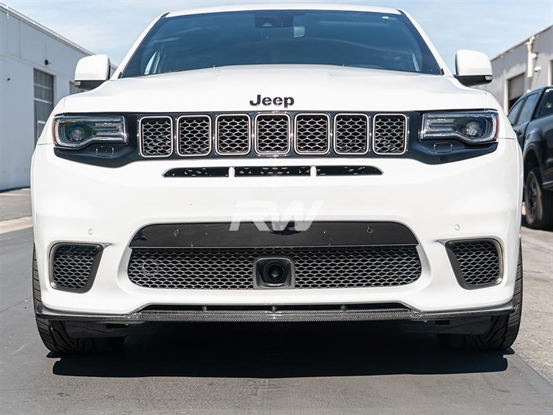 RW Carbon Jeep SRT/Trackhawk RWS Carbon Fiber Front Lip