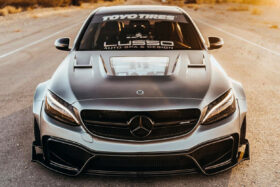 DarwinPRO 2015-2021 Mercedes Benz W205 C63 & S AMG IMP Performance Partial Carbon Fiber Hood - image 1