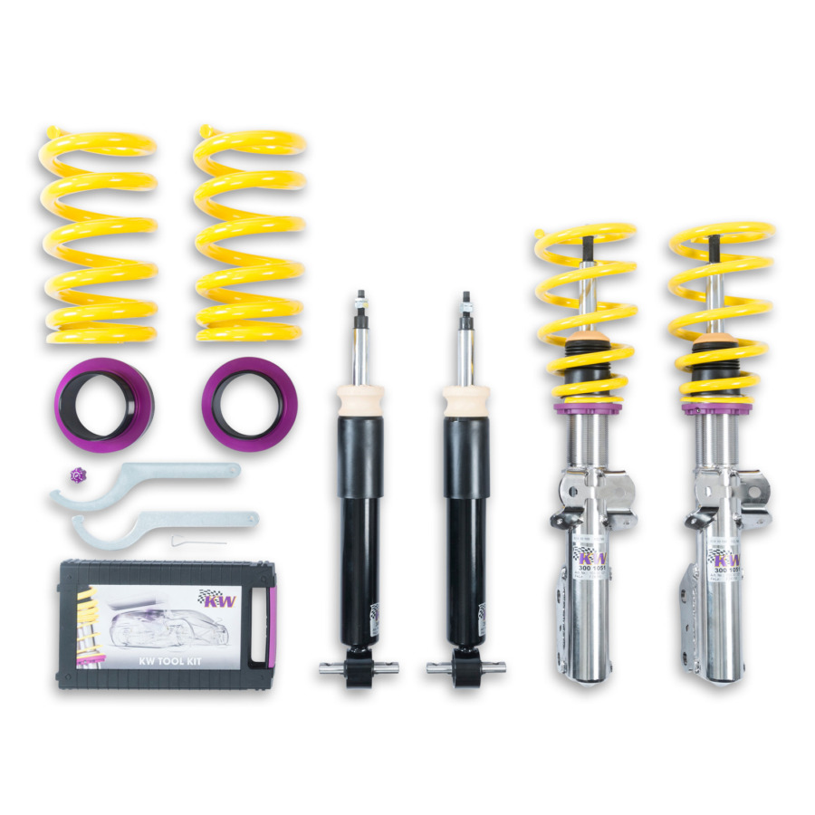 KW V1 Coilover Kit — 2015-2023 Ford Mustang GT (S550) — angle 1 of 4