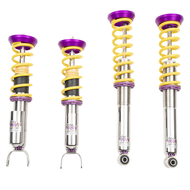 KW V3 Coilover Kit — 2020-2024 Chevrolet Corvette C8 (non-MR) — angle 1 of 7