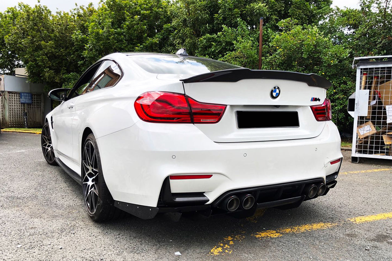 DarwinPRO 2014-2020 BMW M4 F82 VRS Style Carbon Fiber Trunk Spoiler