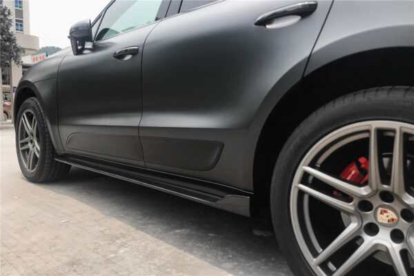 DarwinPRO 2018-2021 Porshe Macan TA Style Carbon Fiber Side Skirts