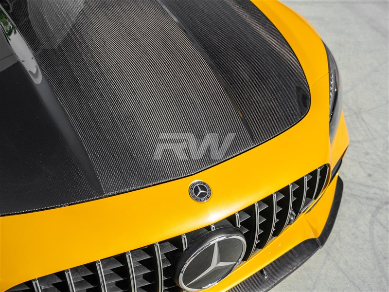 RW Carbon Mercedes C190 R190 RWS Carbon Fiber Hood