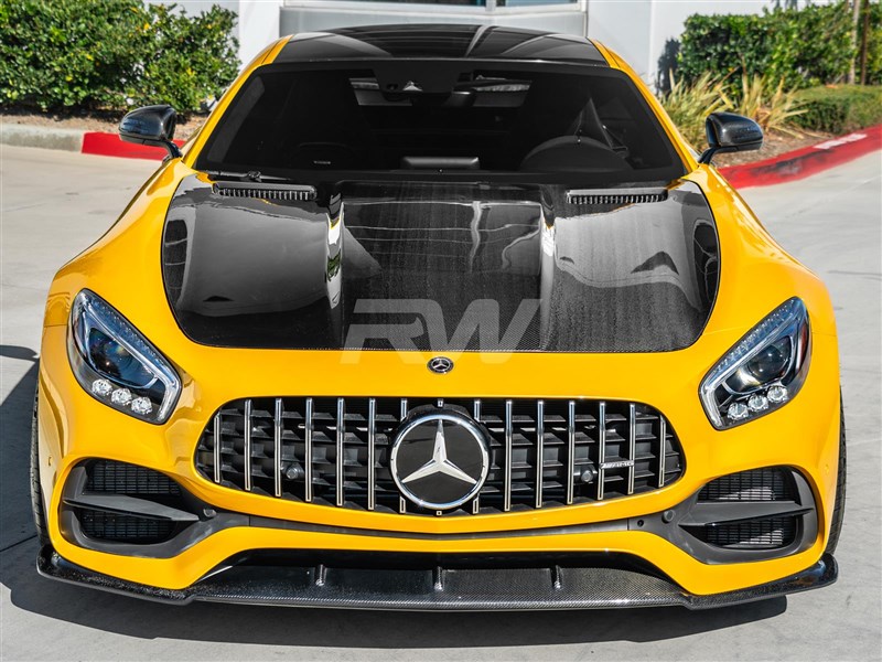 RW Carbon Mercedes C190 R190 RWS Carbon Fiber Hood