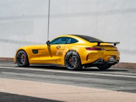 RW Carbon Mercedes C190 GT GTS GTC GTR Style CF Wing
