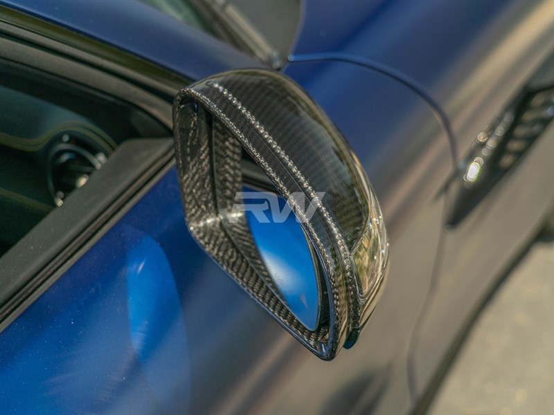 RW Carbon Mercedes GT GTS GTC GTR SLS CF Mirror Caps