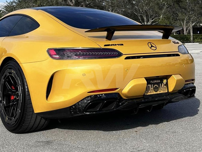 RW Carbon Mercedes C190 GTC RWS Carbon Fiber Diffuser 2020+