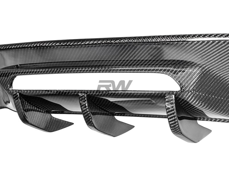 RW Carbon Mercedes C190 GTC RWS Carbon Fiber Diffuser 2020+